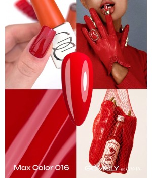 Гель-лак Gemely Max color №16, 10 мл TPO free